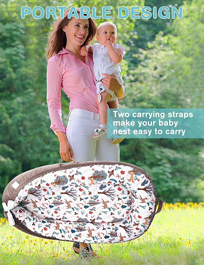 Baby Snuggle Nest of Pink Diamond Dreambaby