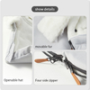 Silver Baby Car Seat Footmuff