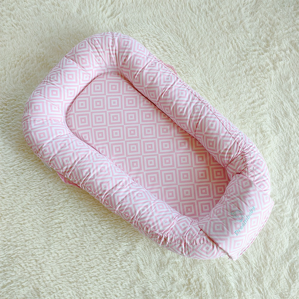 Baby Snuggle Nest of Pink Diamond Dreambaby